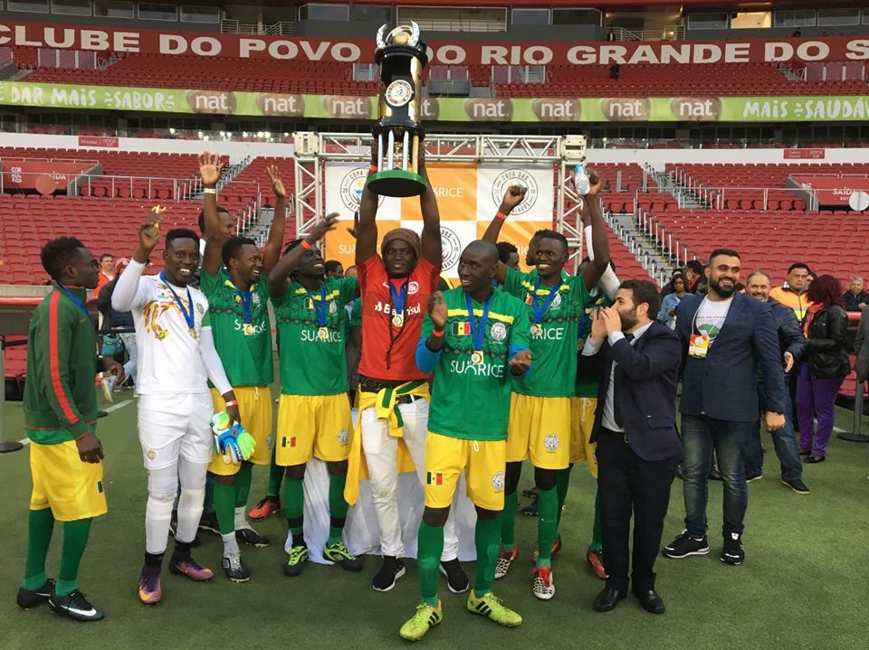 Senegal conquistou o bicampeonato da Copa dos Refugiados no Rio Grande do Sul