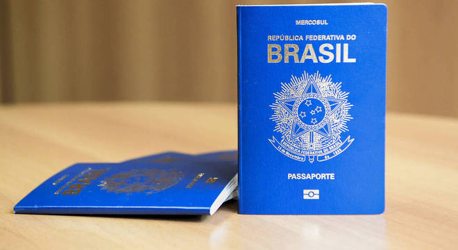 Modelo mais recente de passaporte adotado pelo Brasil