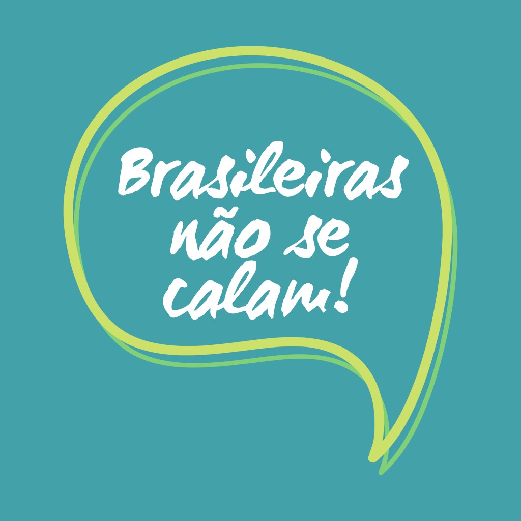 Logo do projeto Brasileiras Não se Calam